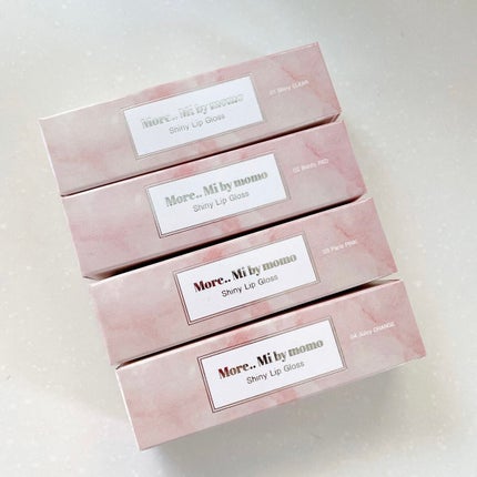 シャイニーリップグロス/More..Mi by momo/リップグロスを使ったクチコミ(2枚目)