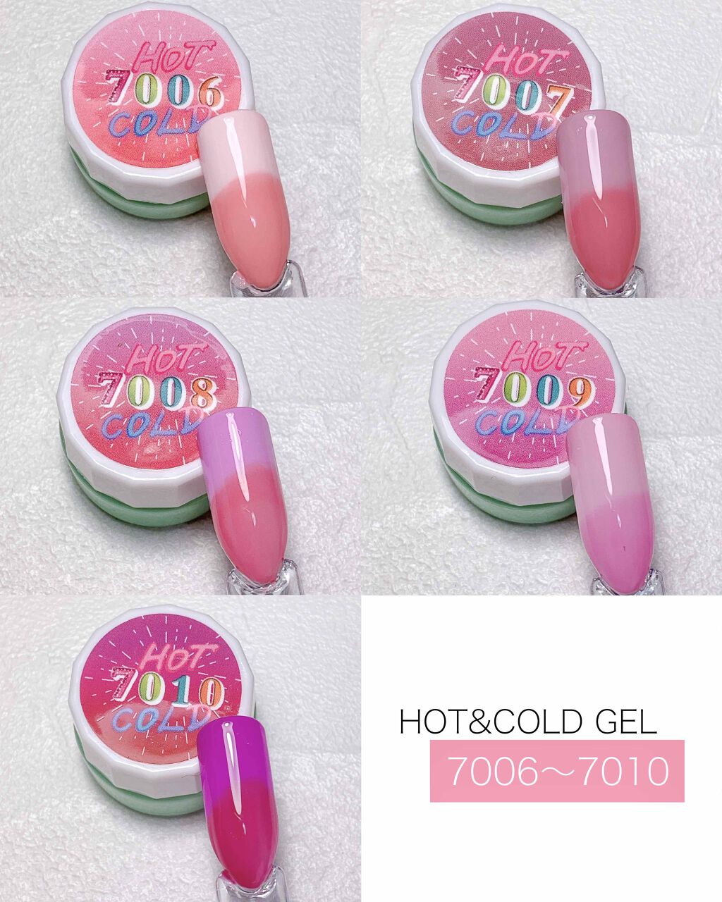 aiainail_@セルフネイル on LIPS 「ネイル工房新商品«HOT&COLDGEL»全色カラーネイル工房..」(5枚目)