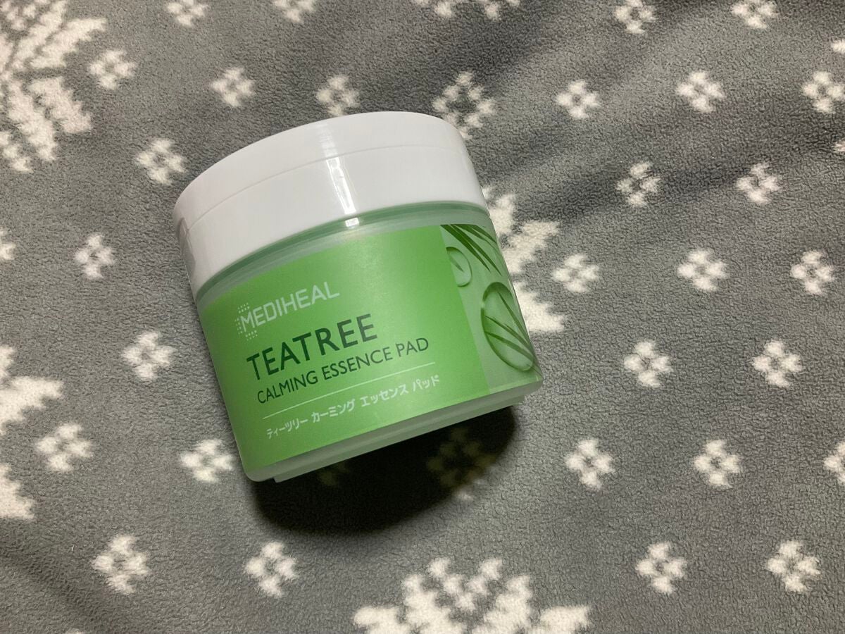 ティーツリーカーミングエッセンスパッド/MEDIHEAL/トナーパッドを使ったクチコミ(1枚目)