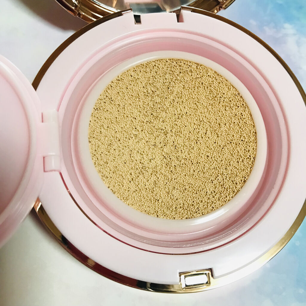 ピンクティーツリーカバークッション/APLIN/クッションファンデーションを使ったクチコミ（2枚目）