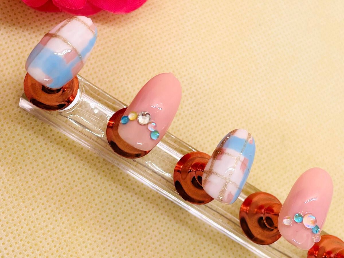 ジェルネイル(ライト対応)/セリア/ジェルネイルを使ったクチコミ(2枚目)