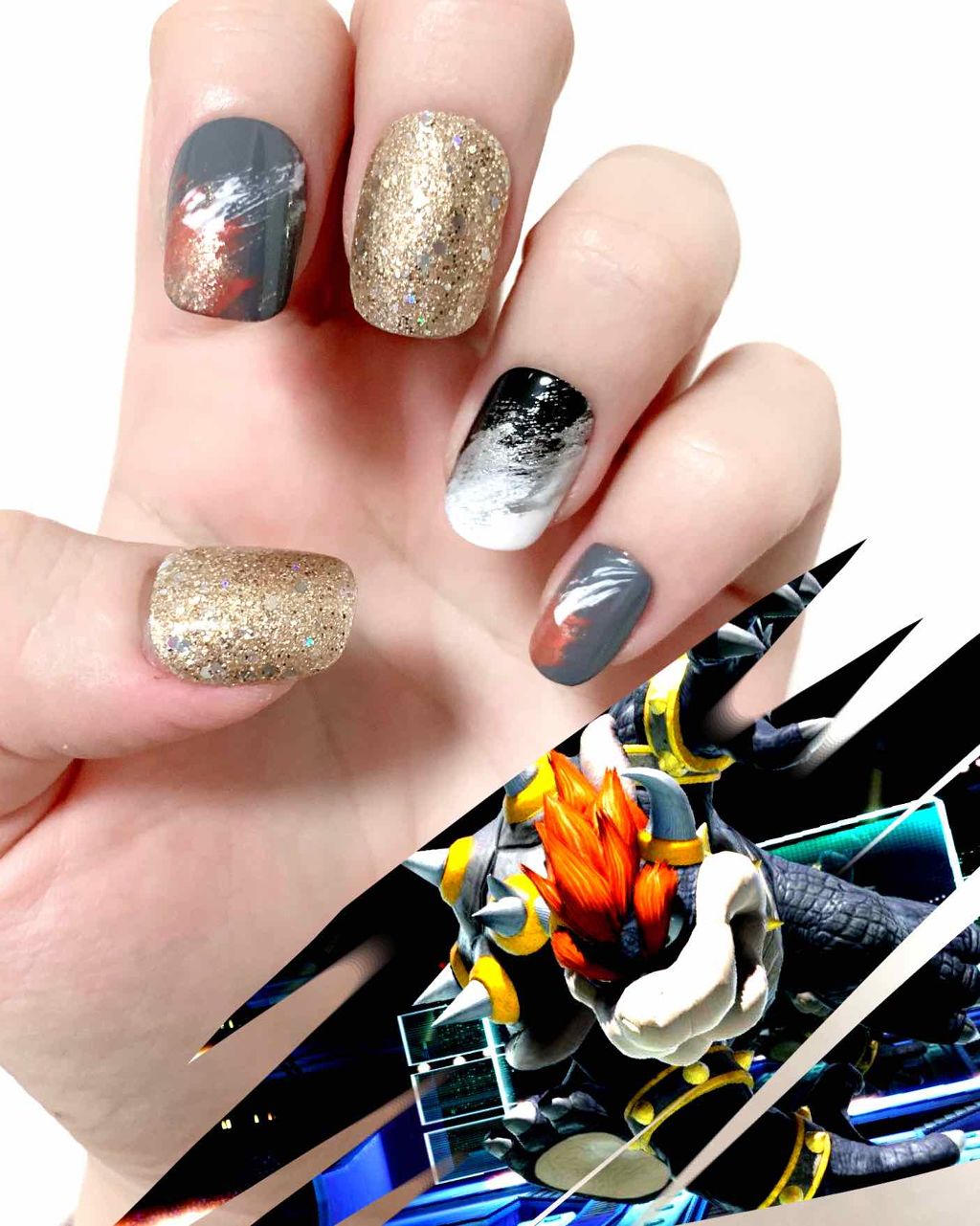 AT ネイルグリッター/Art Collection/マニキュアを使ったクチコミ（1枚目）