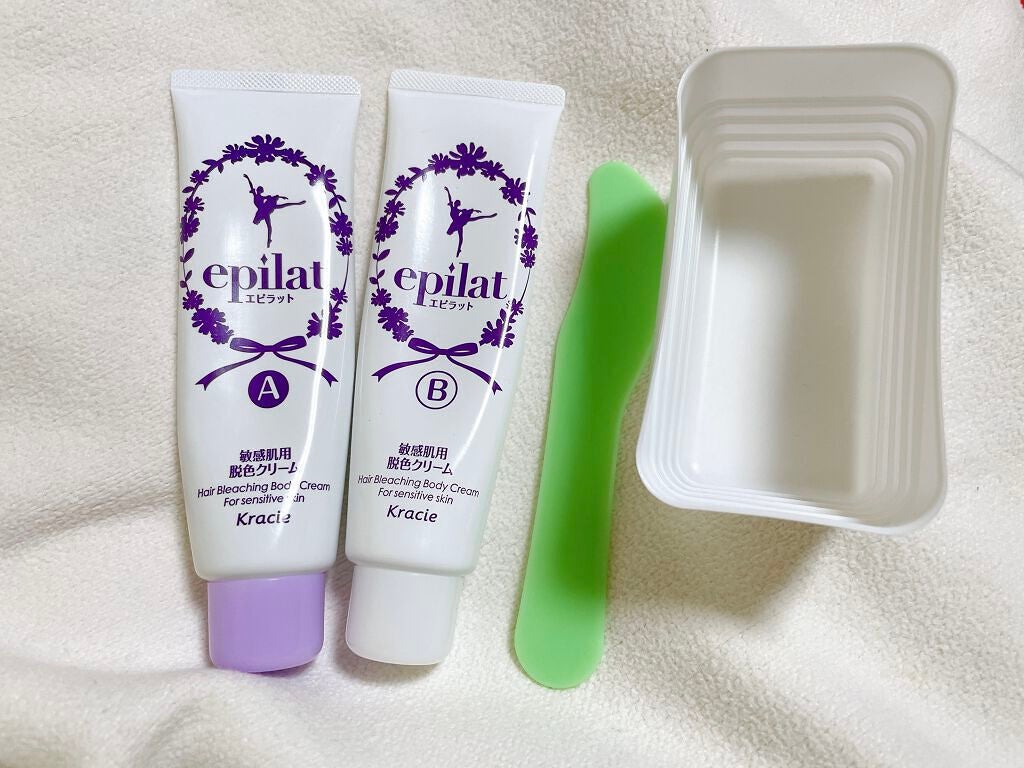 脱色クリーム 敏感肌用/エピラット/ムダ毛ケアを使ったクチコミ(3枚目)