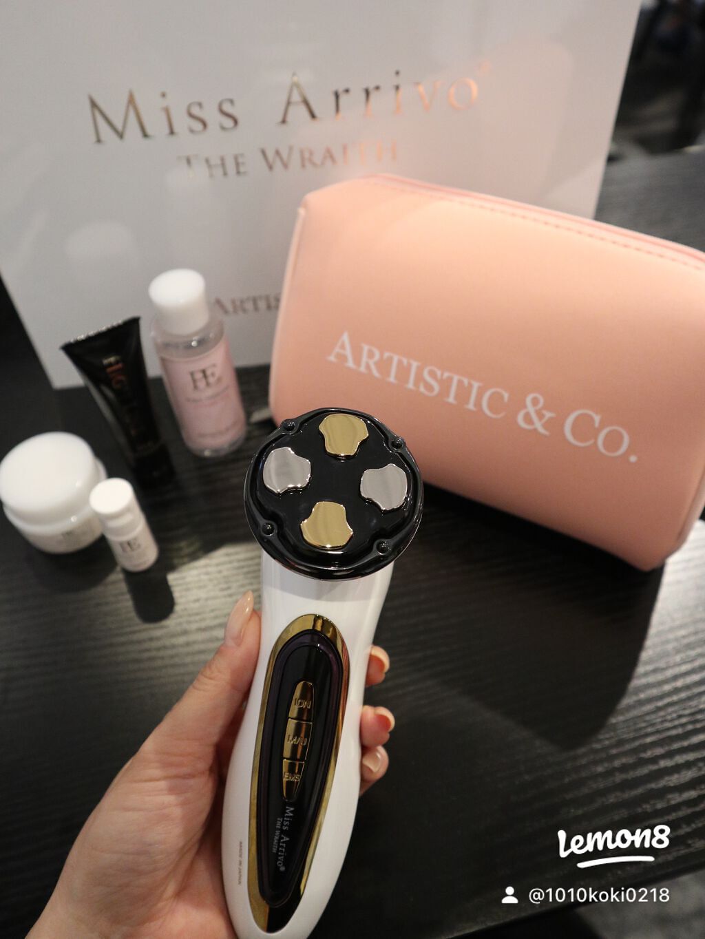 Miss Arrivo THE WRAITH/ARTISTIC&CO./美顔器・マッサージを使ったクチコミ(3枚目)