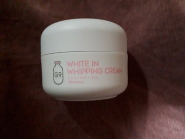 WHITE WHIPPING CREAM(ウユクリーム)/G9SKIN/化粧下地を使ったクチコミ（1枚目）