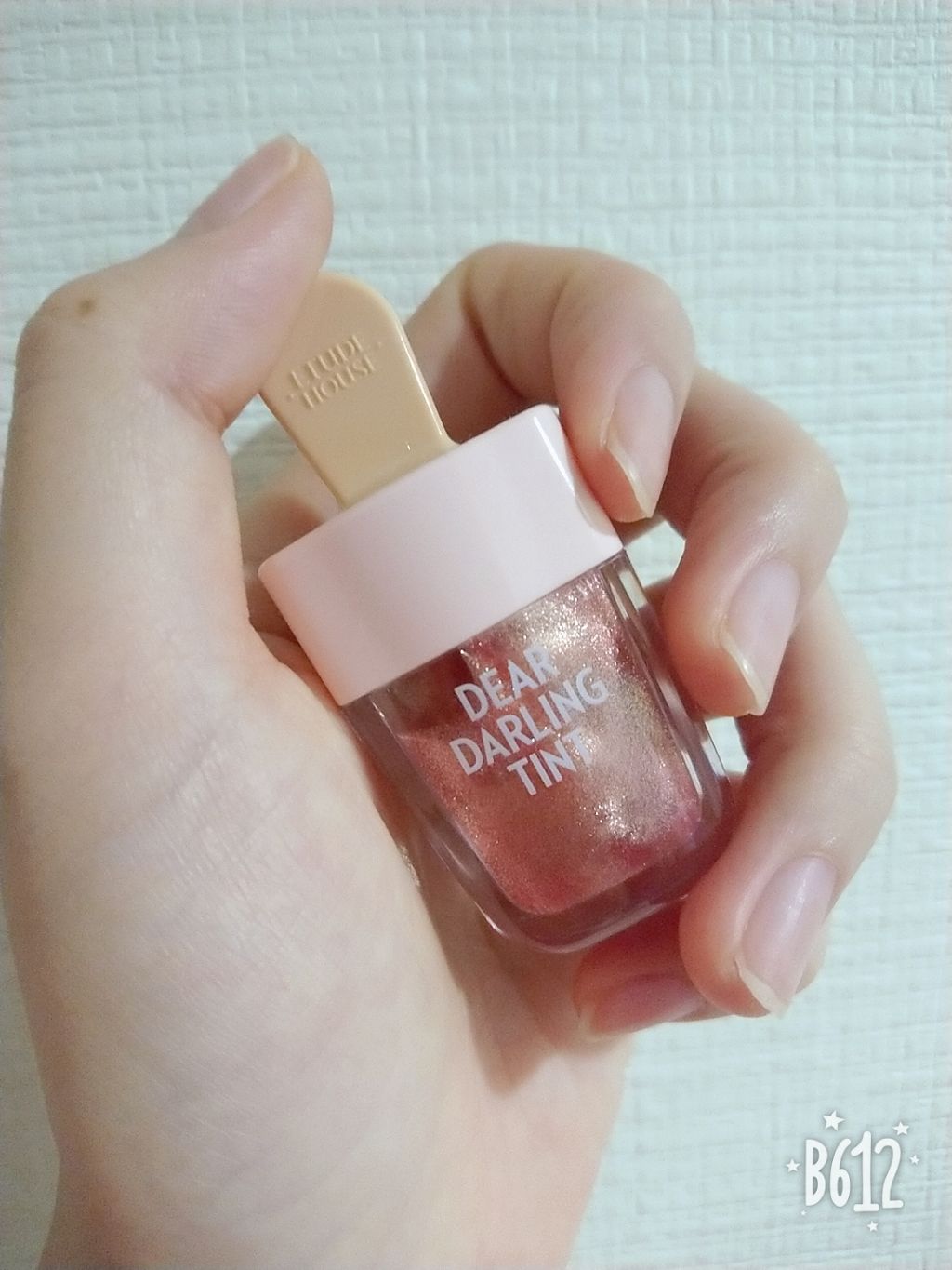 ディアダーリン ウォータージェルティント （アイスティント）/ETUDE/口紅を使ったクチコミ（1枚目）