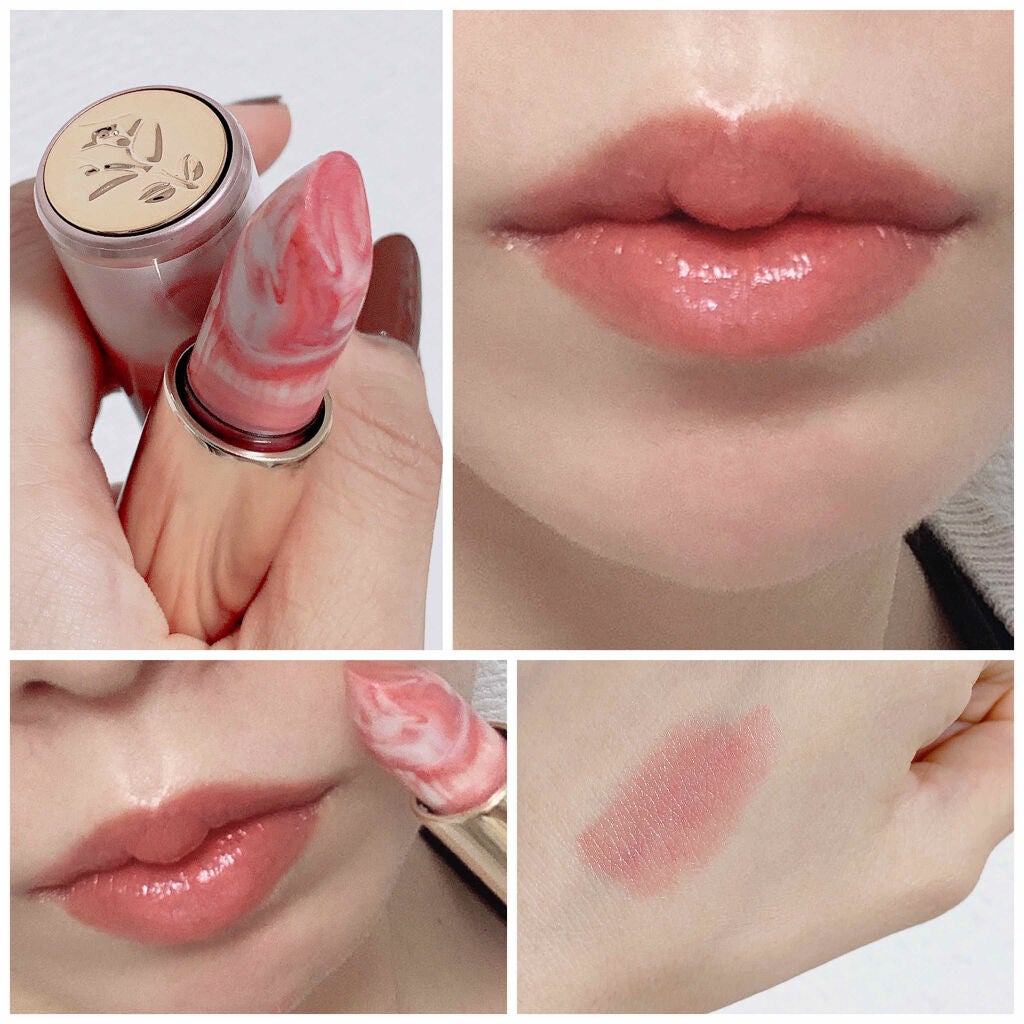 ラプソリュ トーン アップ バーム/LANCOME/口紅を使ったクチコミ(2枚目)