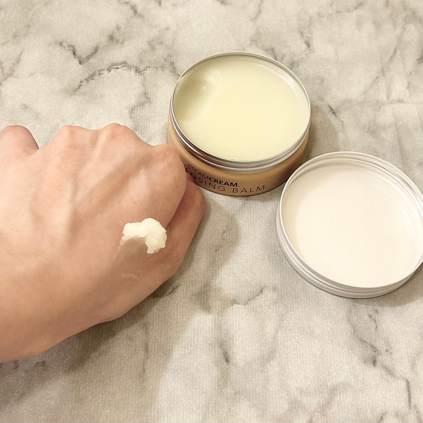 スチームクリーム クレンジングバーム/STEAMCREAM/クレンジングバームを使ったクチコミ(1枚目)