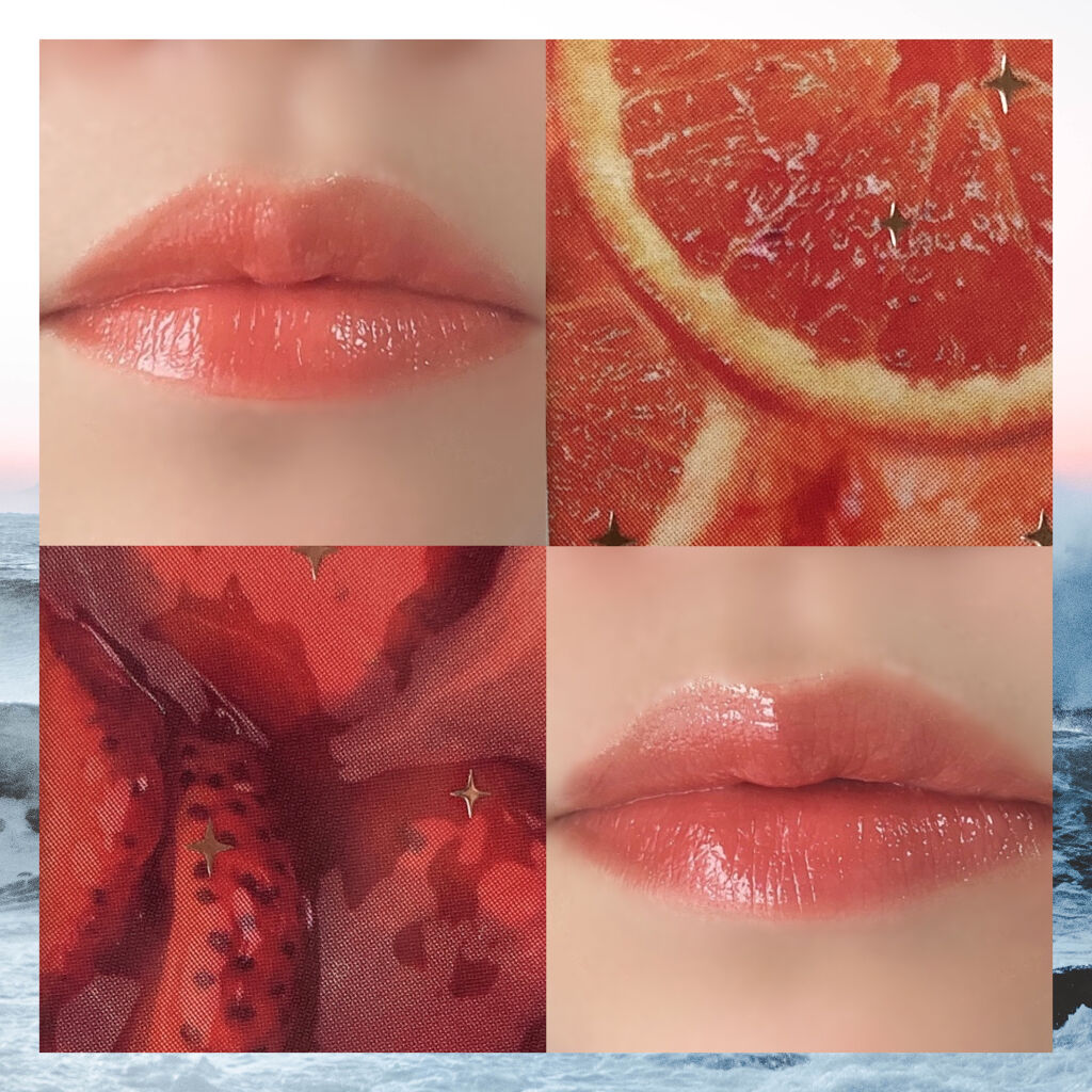 アピュー ジューシーパン スパークリングティント/A’pieu/口紅を使ったクチコミ（3枚目）