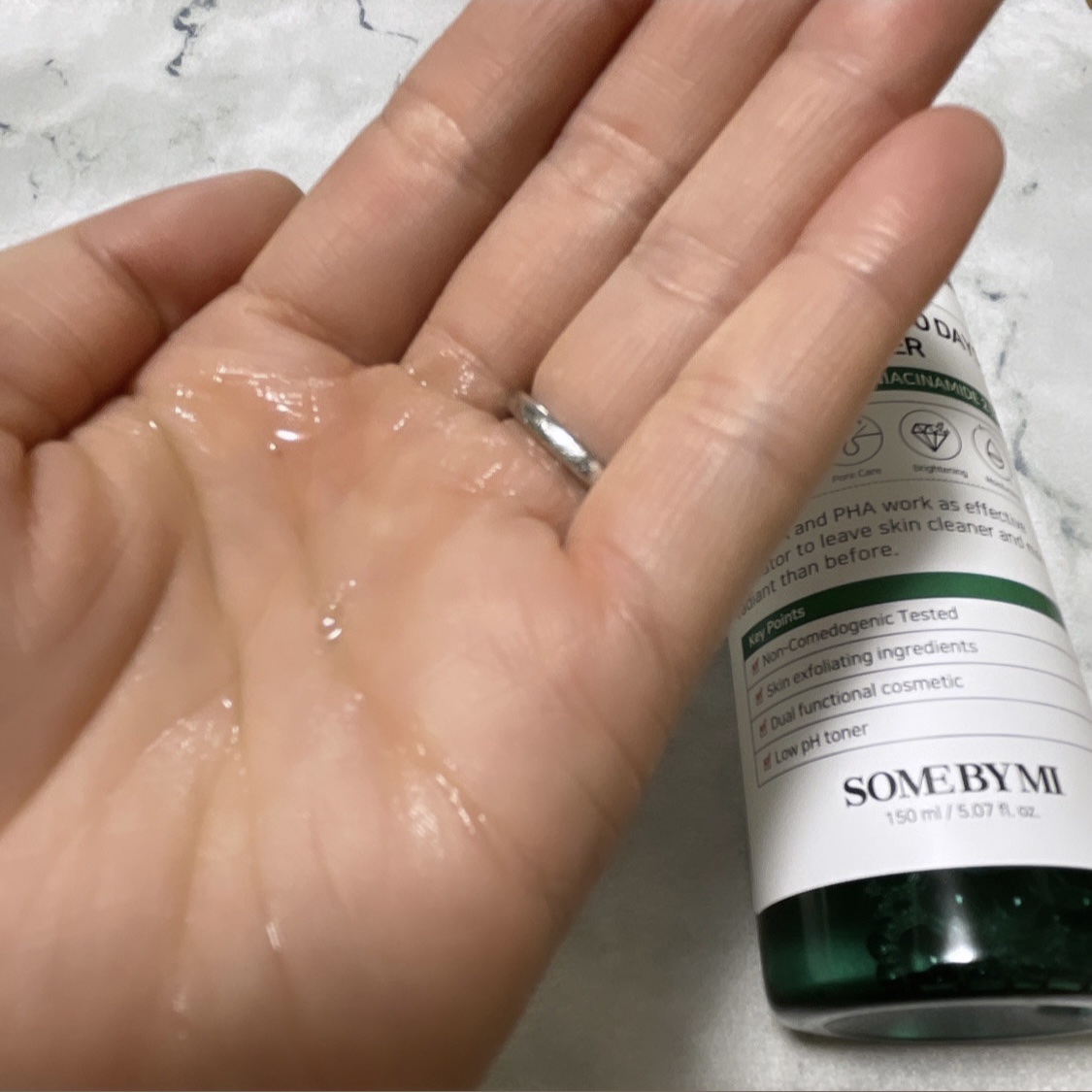 AHA·BHA·PHA 30デイズミラクルクリーム/SOME BY MI/フェイスクリームを使ったクチコミ（2枚目）