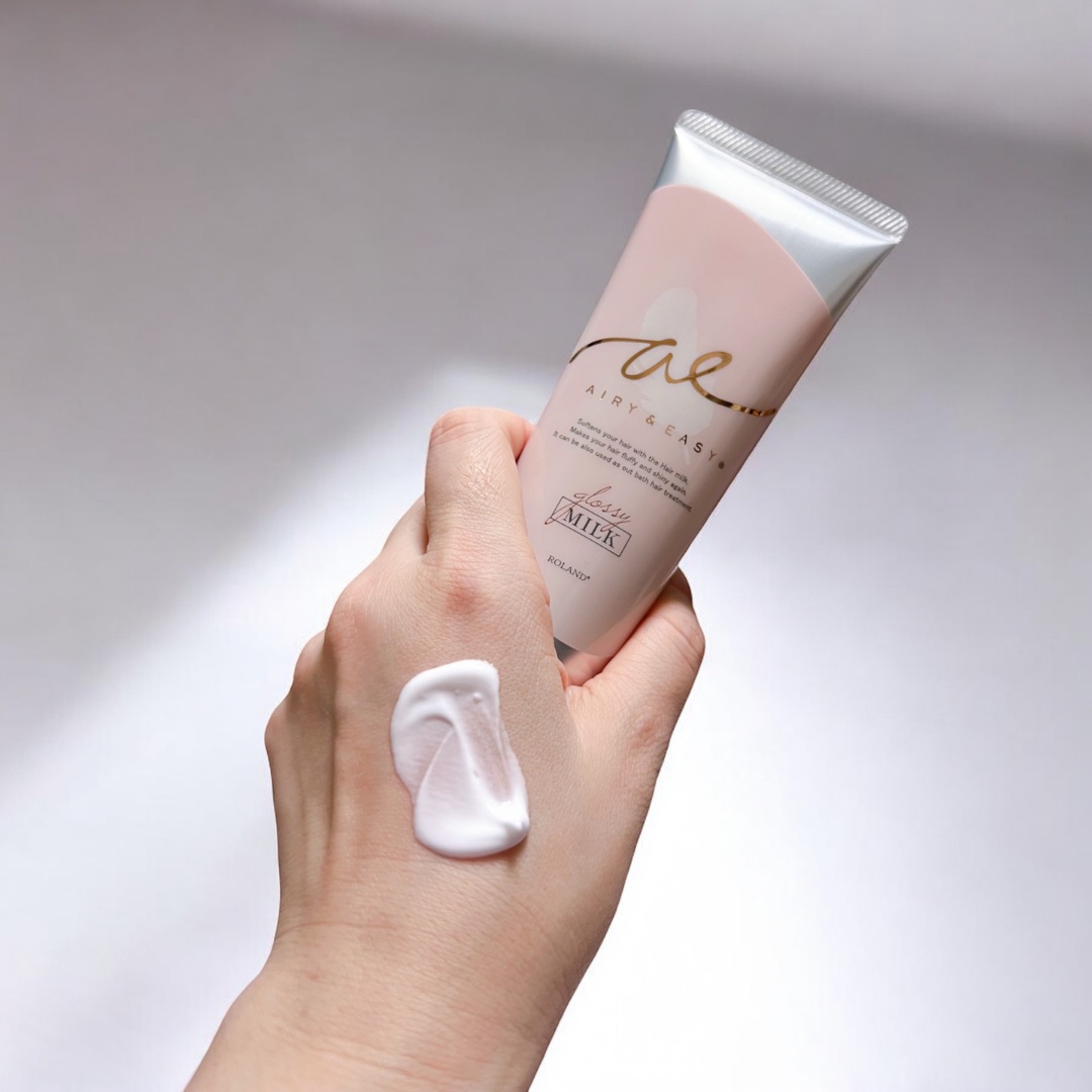 グロッシーヘアミルクジェリー/エアリー&イージー/ヘアミルクを使ったクチコミ（3枚目）