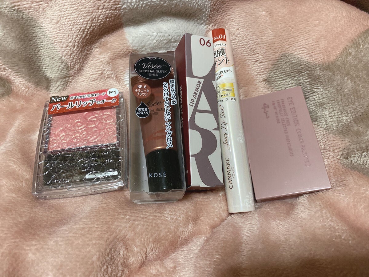 パールグロウチーク/CEZANNE/パウダーチークを使ったクチコミ(1枚目)