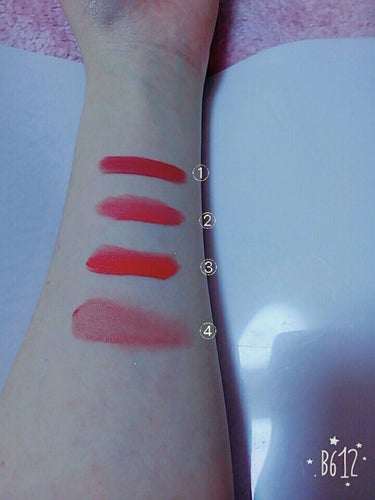 3CE VELVET LIP TINT/3CE/口紅を使ったクチコミ（3枚目）