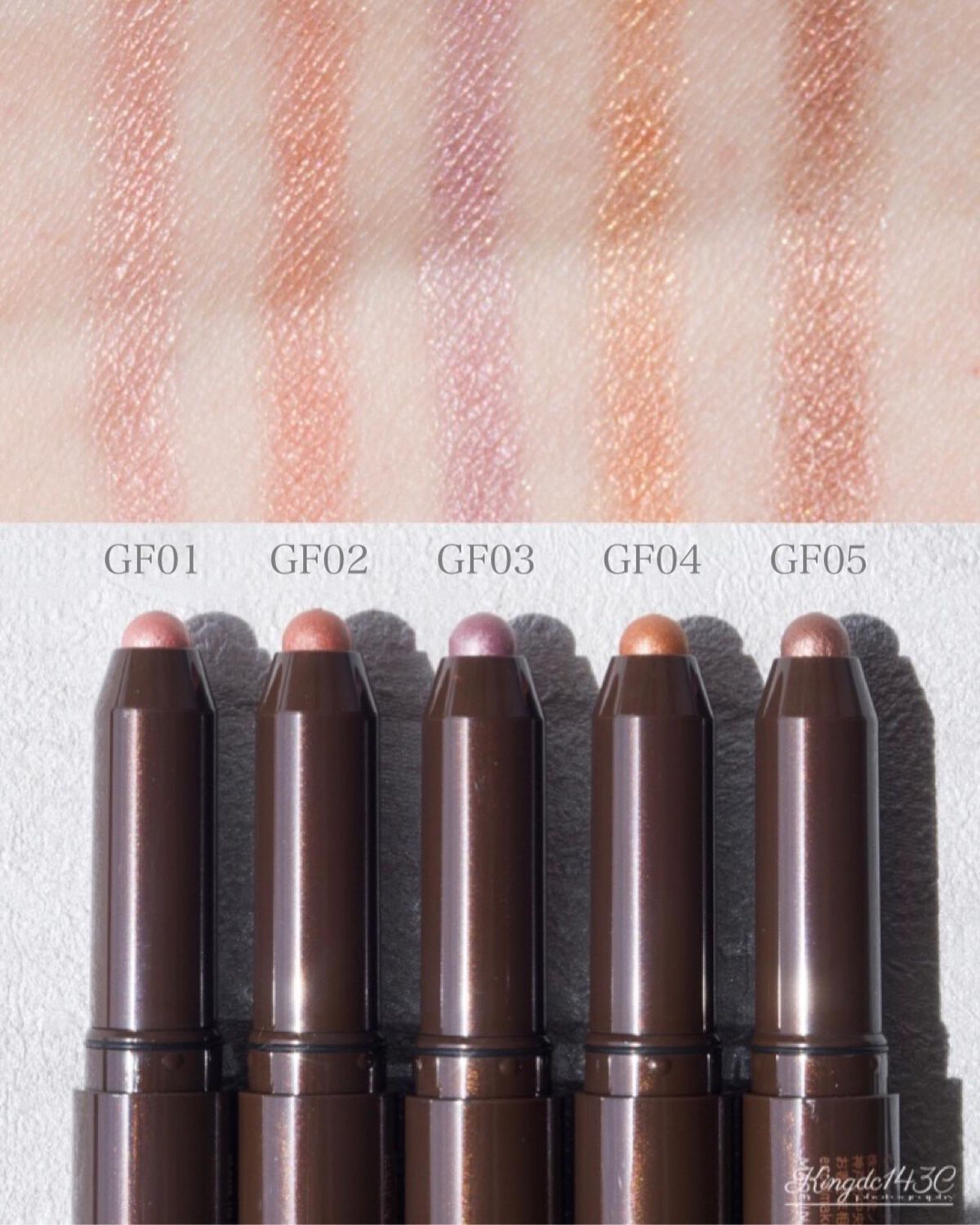 グリームオンフィットシャドウ/excel/スティックアイシャドウを使ったクチコミ(1枚目)