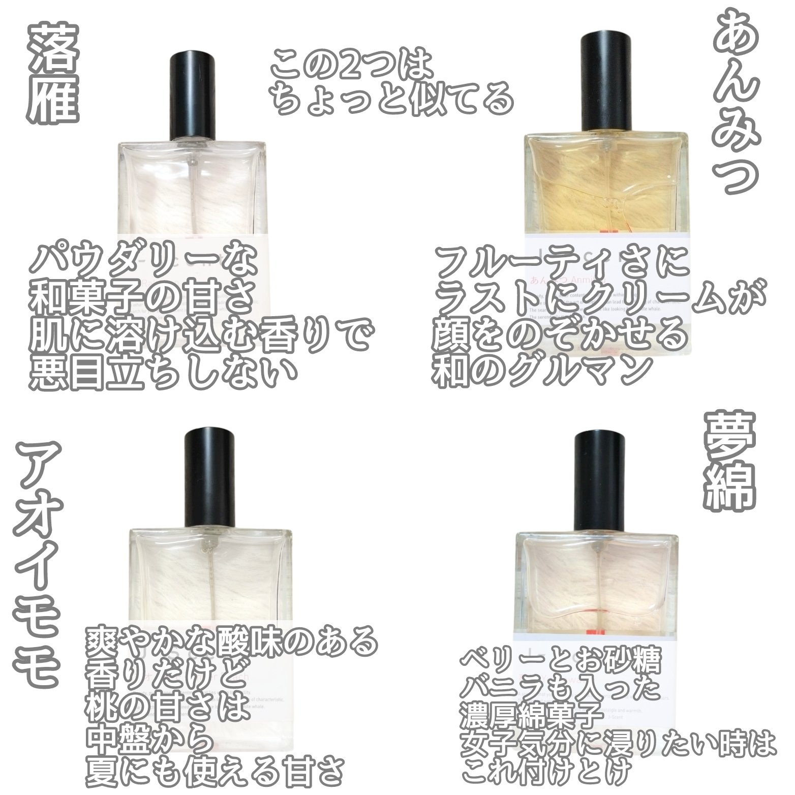 J-Scentフレグランスコレクション あんみつ オードパルファン/J-Scent/香水(レディース)を使ったクチコミ（2枚目）