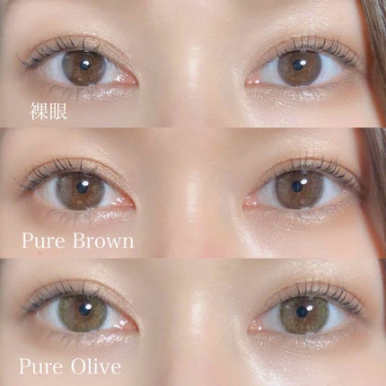 バンビシリーズ ワンデー ナチュラル/AngelColor/ワンデー(1DAY)カラコンを使ったクチコミ(2枚目)