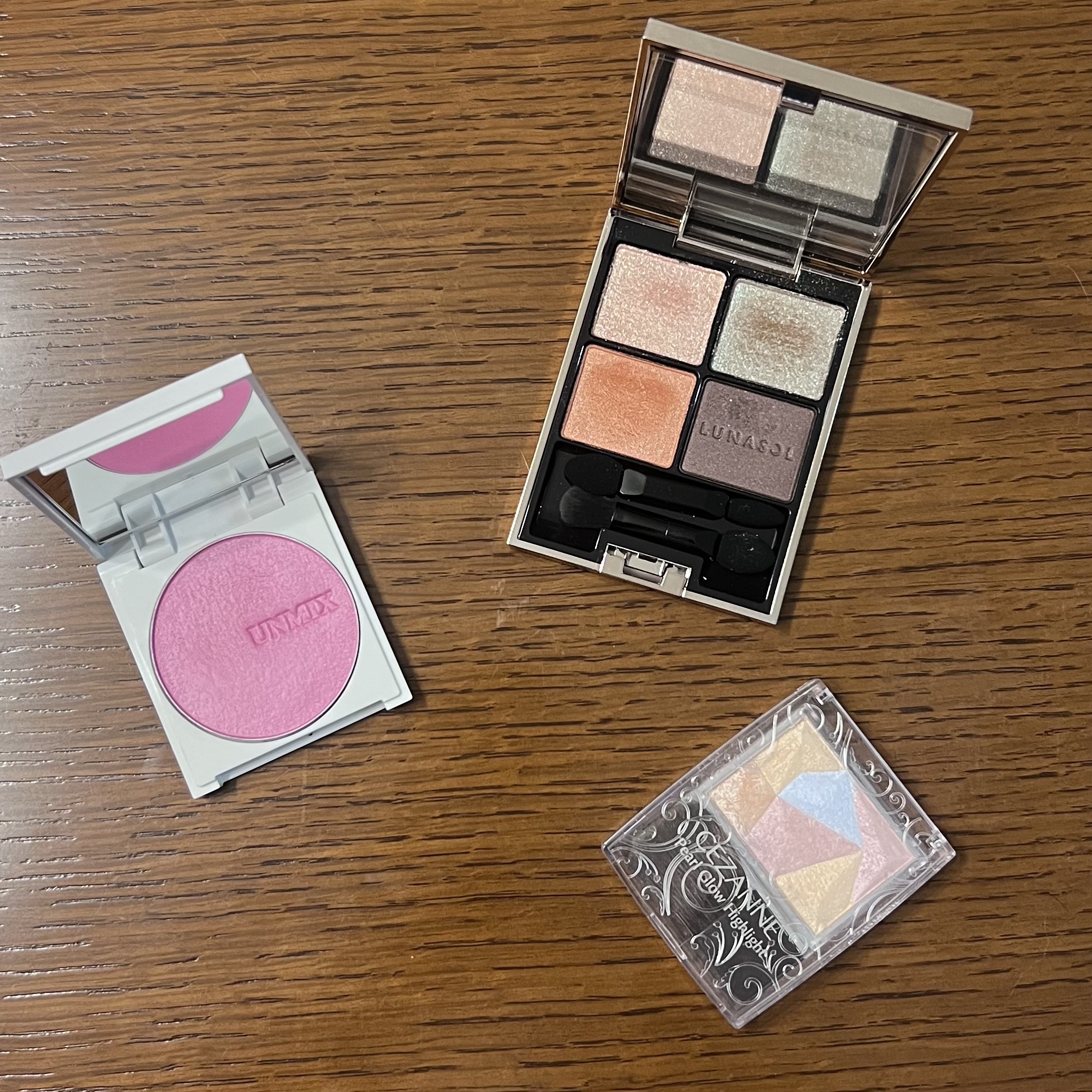 アイカラーレーション EX34 Gleaming Rise(店舗限定)/LUNASOL/アイシャドウパレットを使ったクチコミ（1枚目）