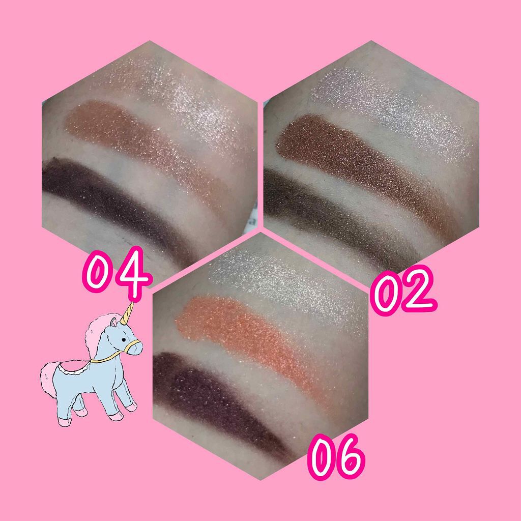 トーンアップアイシャドウ/CEZANNE/アイシャドウパレットを使ったクチコミ(3枚目)