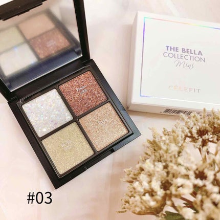 THE BELLA COLLECTION mini/CELEFIT/アイシャドウパレットを使ったクチコミ(3枚目)