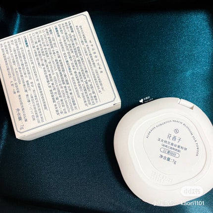 玉女桃花絹糸 プレストフェイスパウダー/花西子/プレストパウダーを使ったクチコミ(7枚目)