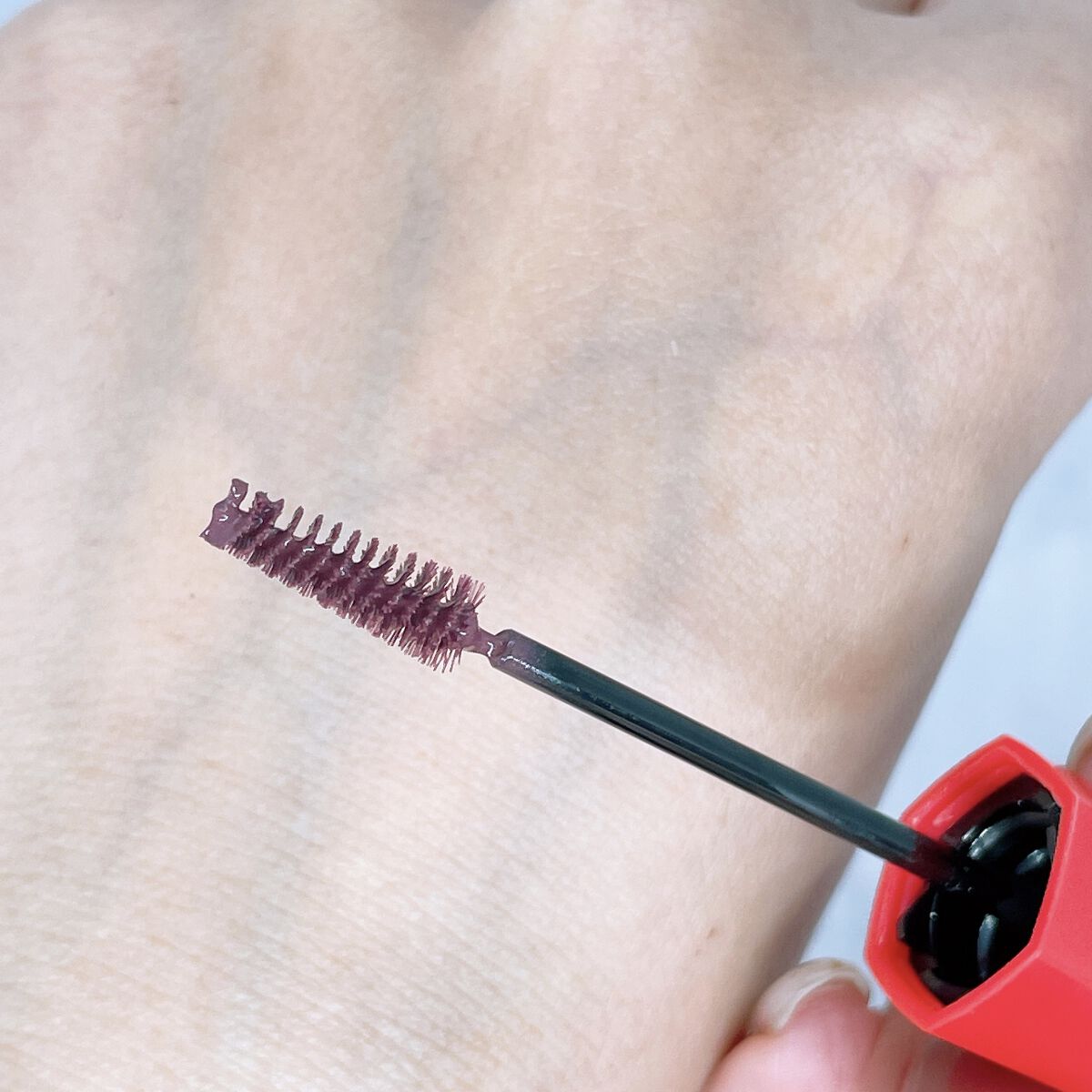 フィルム眉カラー プラムパープル（数量限定）/デジャヴュ/眉マスカラを使ったクチコミ（3枚目）