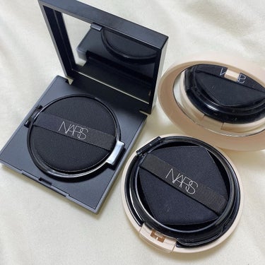 ナチュラルラディアント ロングウェア クッションファンデーション/NARS/クッションファンデーションを使ったクチコミ（2枚目）