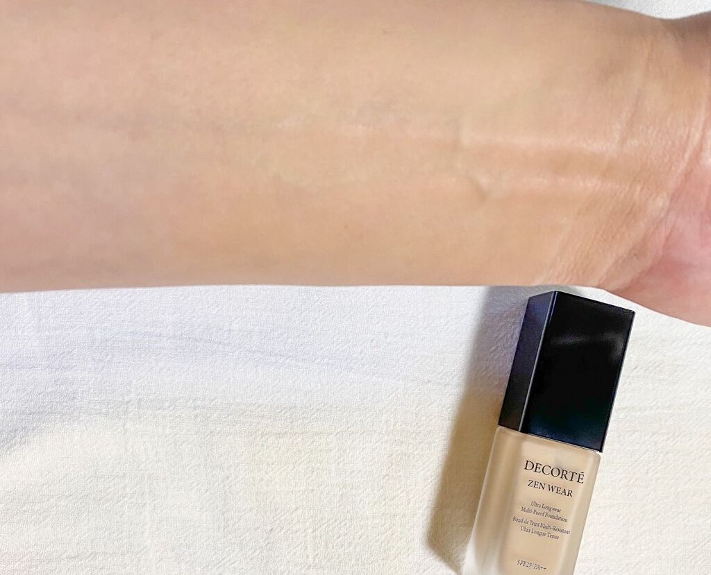 ゼン ウェア フルイド/DECORTÉ/リキッドファンデーションを使ったクチコミ(5枚目)
