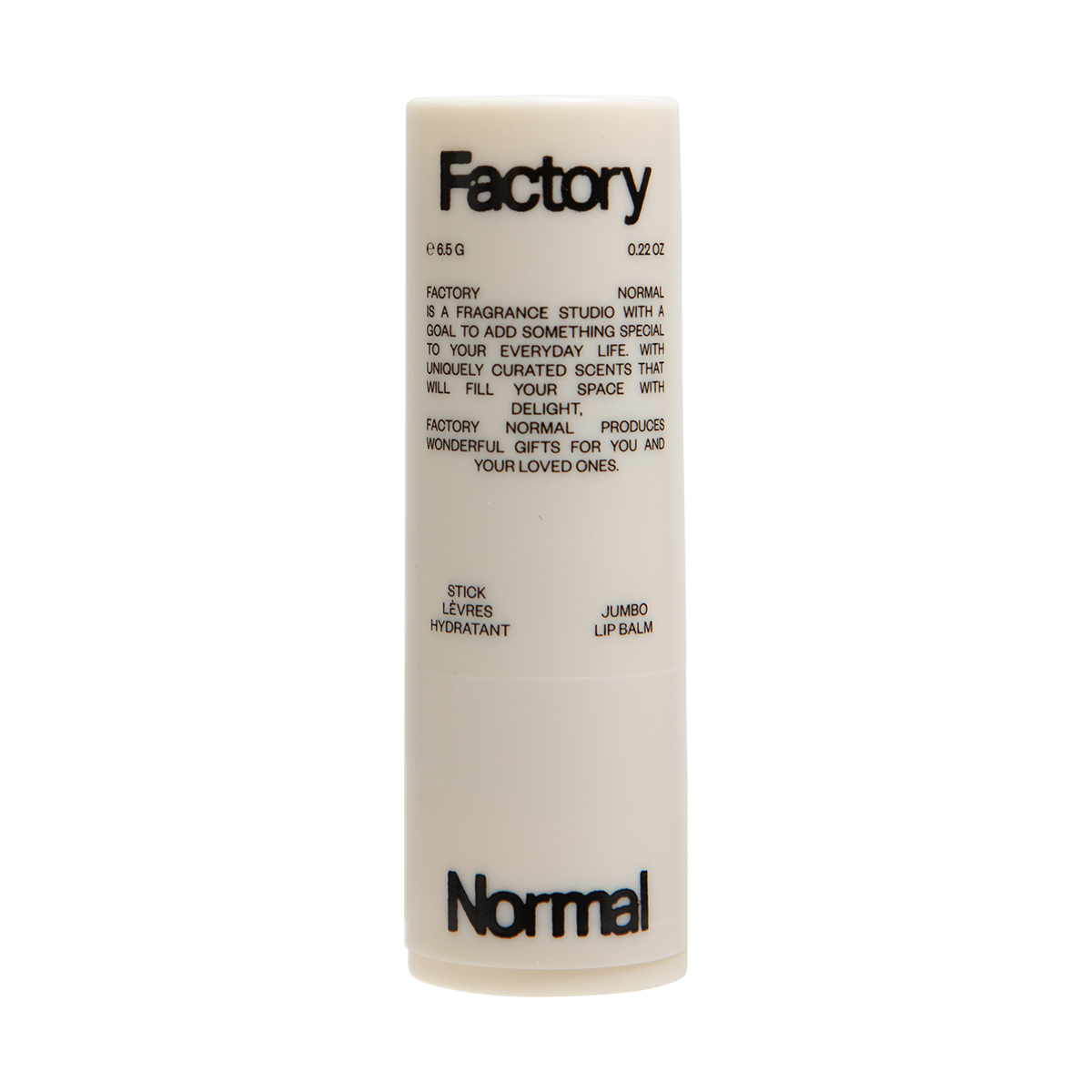Vegan Jumbo Daily Lip Balm Factory Normal