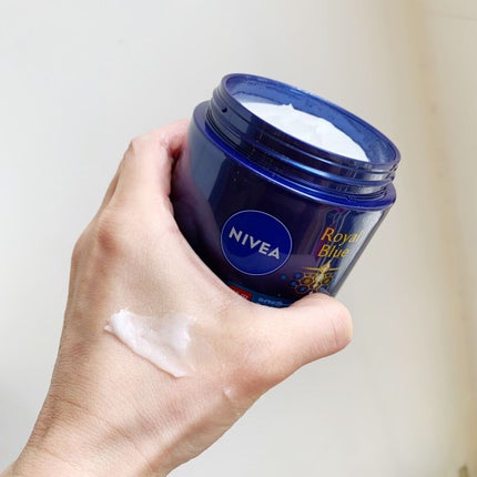 ニベア ロイヤルブルーボディクリーム うるおい密封ケア/ニベア/ボディクリームを使ったクチコミ(2枚目)