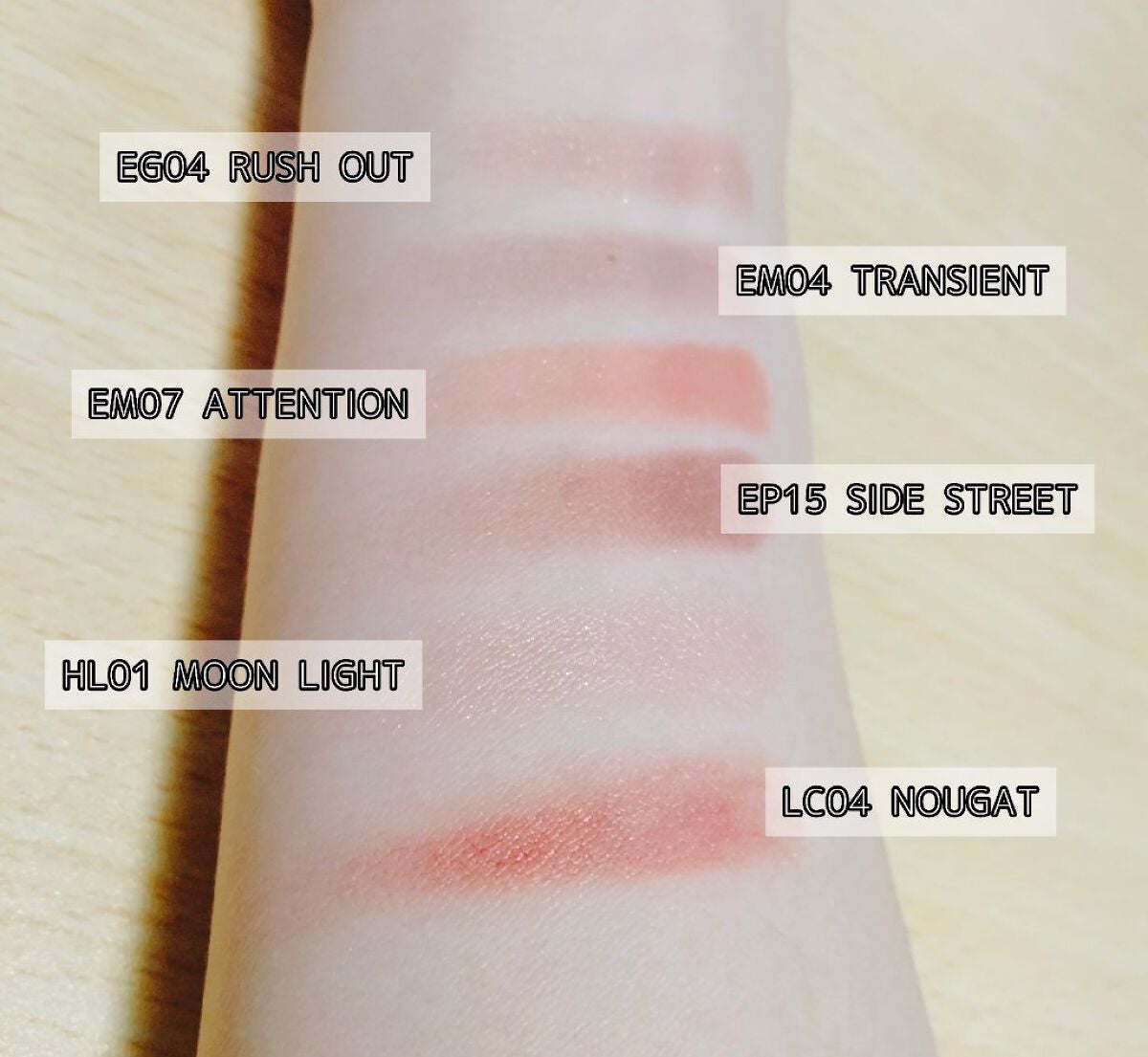 MY MIXED PALETTE 6色カスタムパレット/MN/マルチパレットを使ったクチコミ(4枚目)