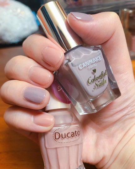 ジェルボリュームトップコート/キャンメイク/ネイルトップコートを使ったクチコミ(1枚目)