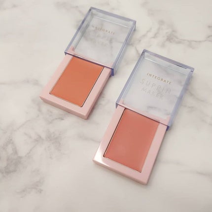 すっぴんメイカー チーク&リップ/インテグレート/ジェル・クリームチークを使ったクチコミ(2枚目)