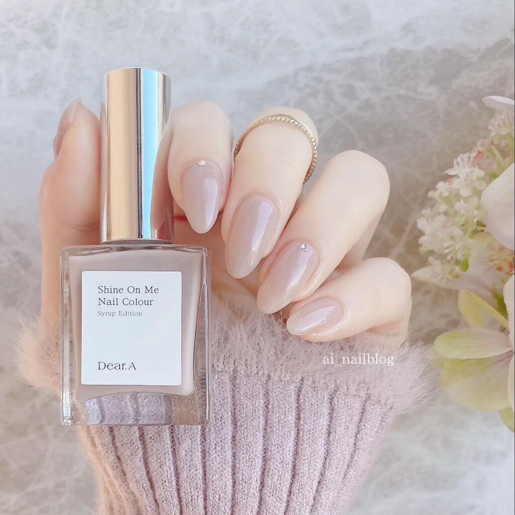 シャインオンミーネイルカラー SE01.ハグミータイト/Dear.A/マニキュアを使ったクチコミ（1枚目）