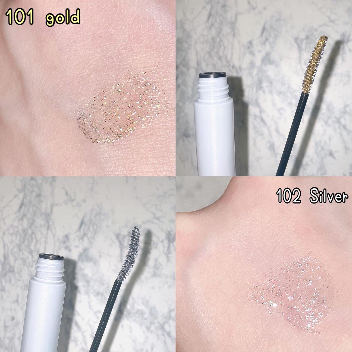 パーマネントグリッター マスカラ/FASIO/マスカラを使ったクチコミ(2枚目)