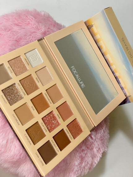 GO TRAVEL 15色アイシャドウパレット/FOCALLURE/アイシャドウパレットを使ったクチコミ(7枚目)