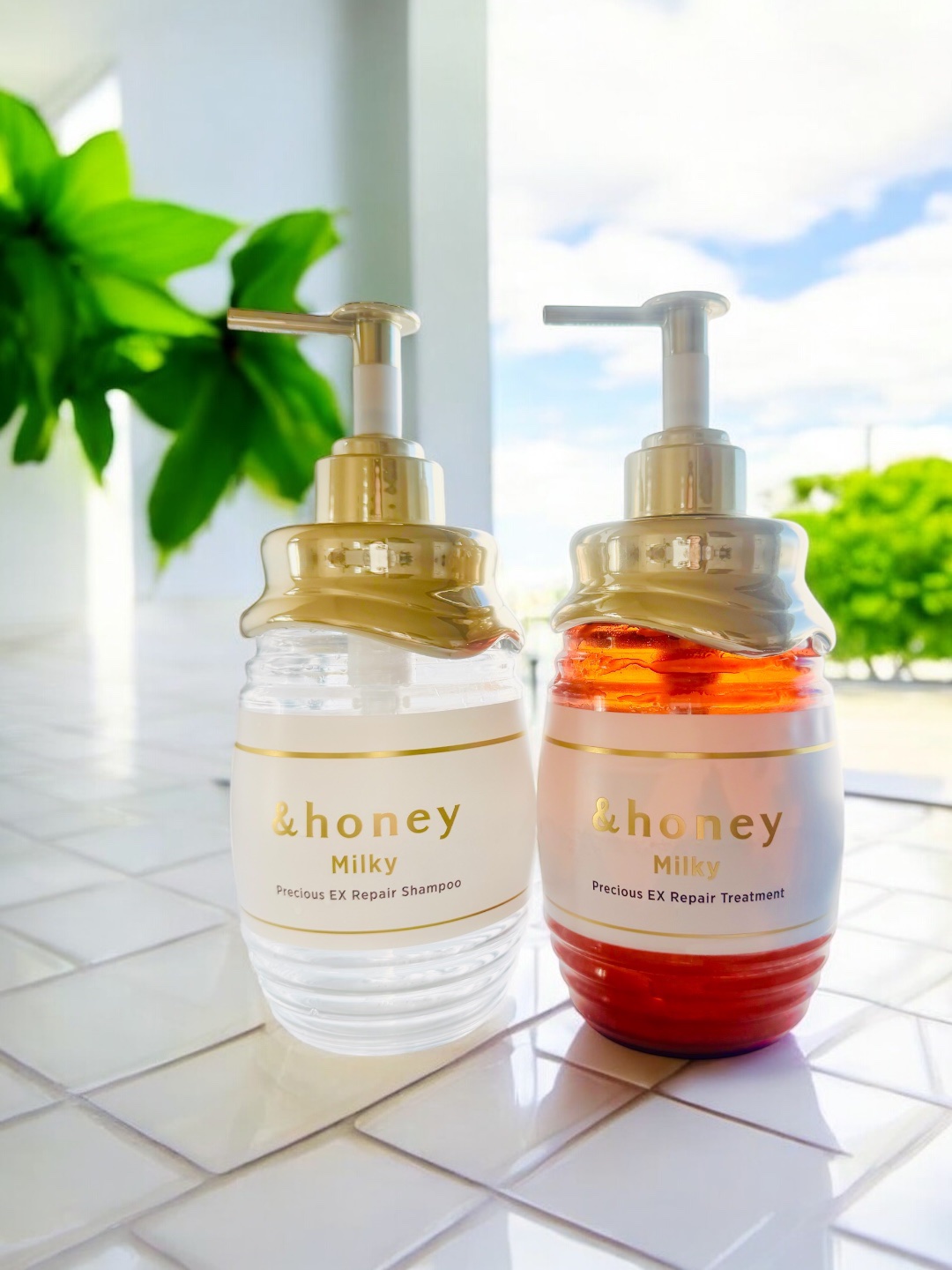 ミルキー プレシャス EX リペア シャンプー1.0 / ヘアトリートメント2.0 ヘアトリートメント500g/&honey/市販シャンプーを使ったクチコミ（1枚目）