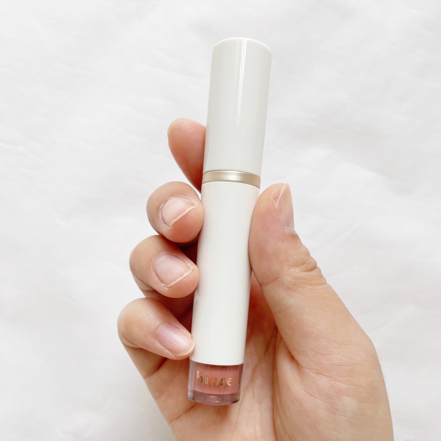 ムードインハンサーウォーターリキッドグロウ/hince/口紅を使ったクチコミ(2枚目)