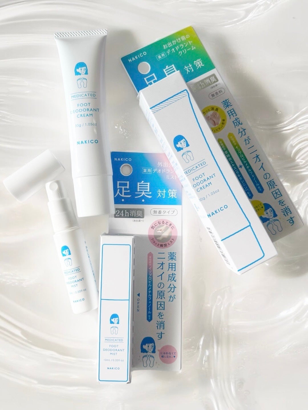 薬用デオドラントフットクリーム/NAKICO/レッグ・フットケアを使ったクチコミ(2枚目)