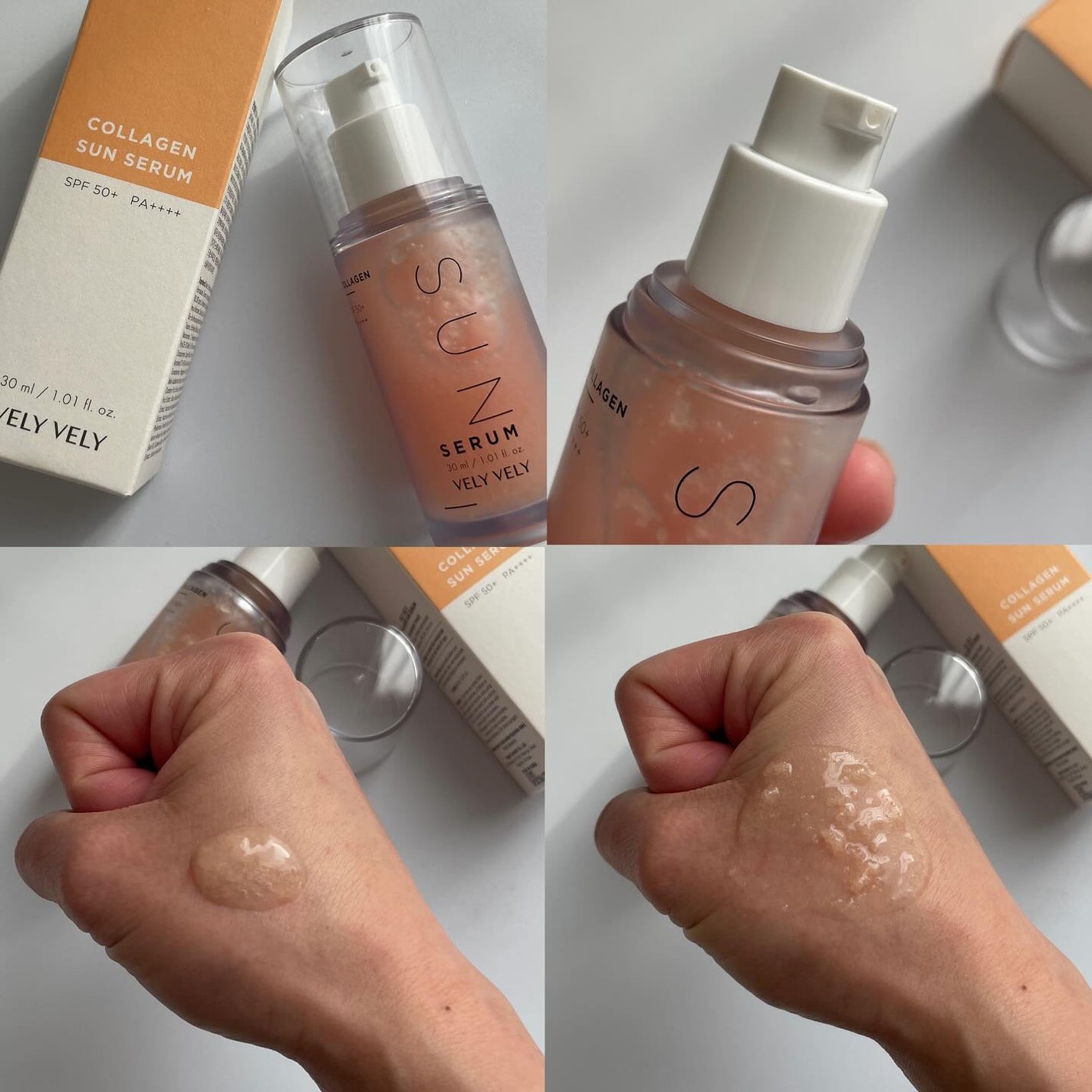 ハリケアコラーゲンサンセラム/VELY VELY/日焼け止めジェルを使ったクチコミ(3枚目)