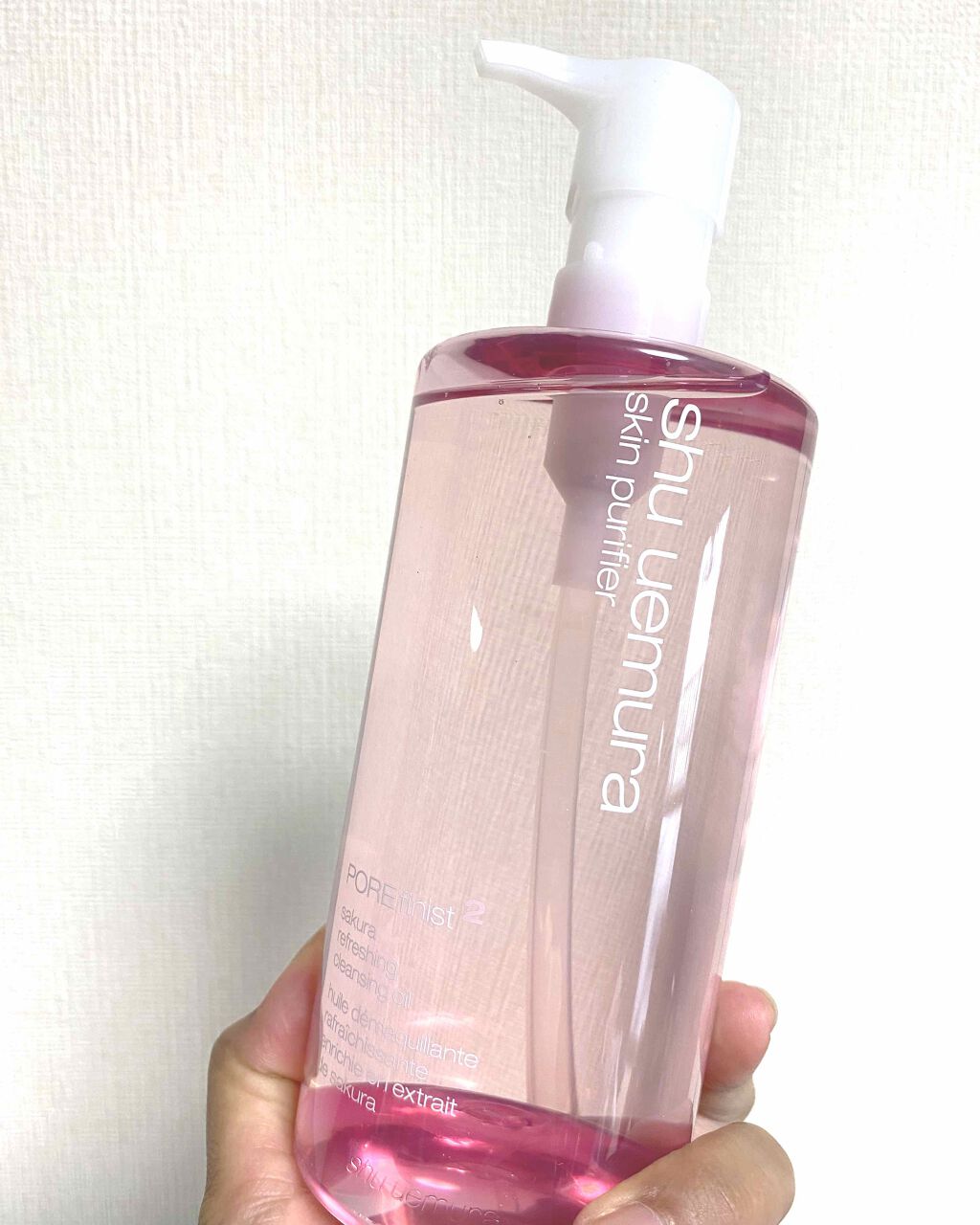 フレッシュ クリア サクラ クレンジング オイル/shu uemura/オイルクレンジングを使ったクチコミ(1枚目)