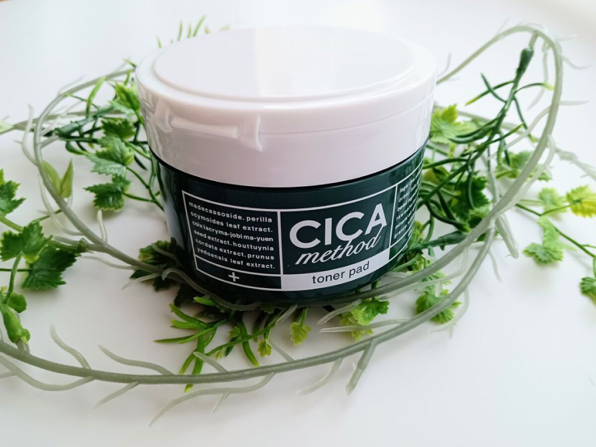 CICA method TONER PAD/コジット/化粧水を使ったクチコミ（1枚目）