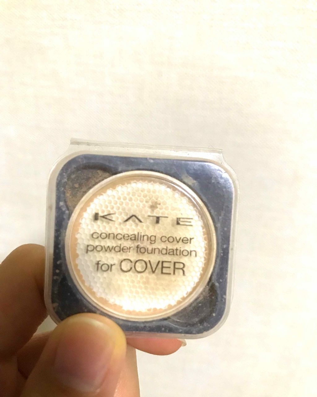 コンシーリングカバーパクト/KATE/パウダーファンデーションを使ったクチコミ（1枚目）