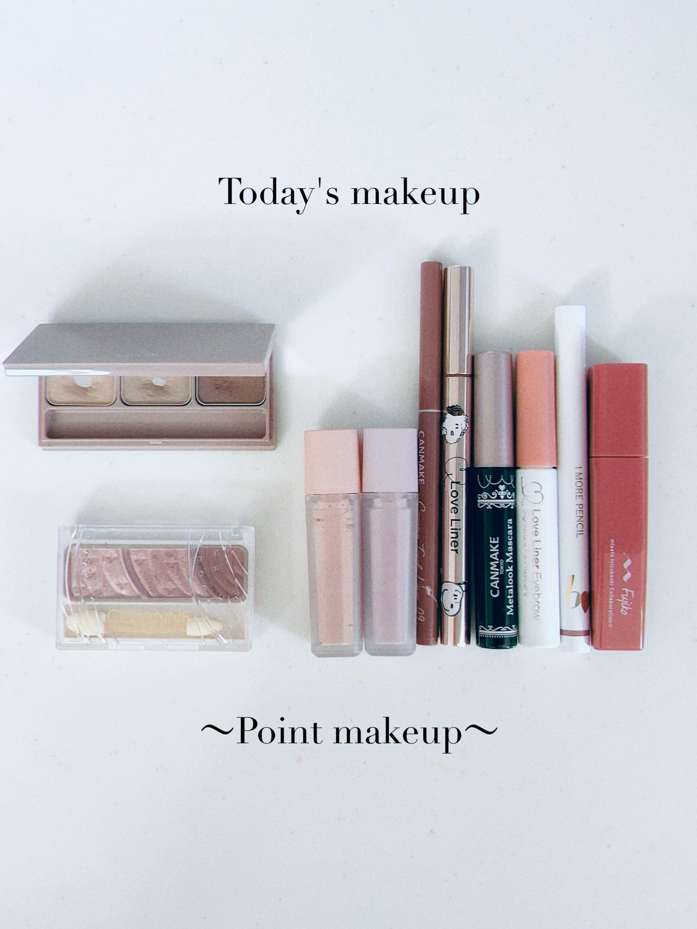 トーンアップアイシャドウ/CEZANNE/アイシャドウパレットを使ったクチコミ(1枚目)