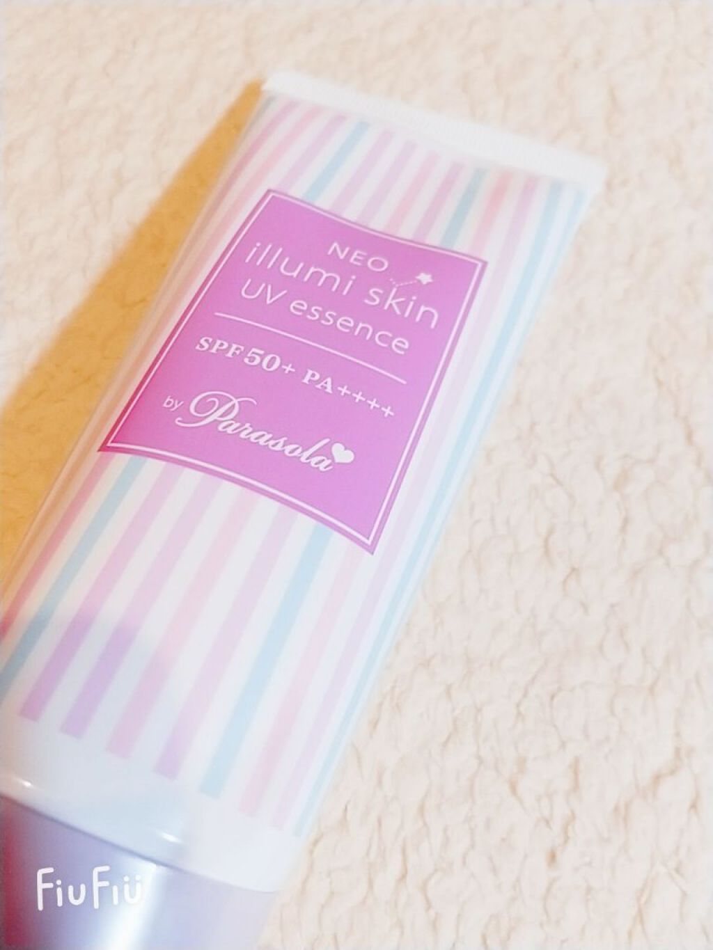 パラソーラ ネオイルミスキン UV エッセンス LV 【ネオイルミ ラベンダー】/パラソーラ/日焼け止め・UVケアを使ったクチコミ（2枚目）