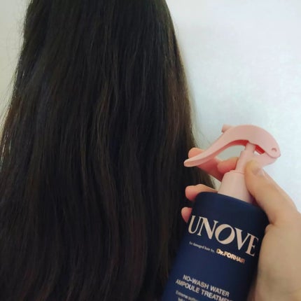 ノーウォッシュウォーターセラムトリートメント/UNOVE/ヘアトリートメントを使ったクチコミ(2枚目)