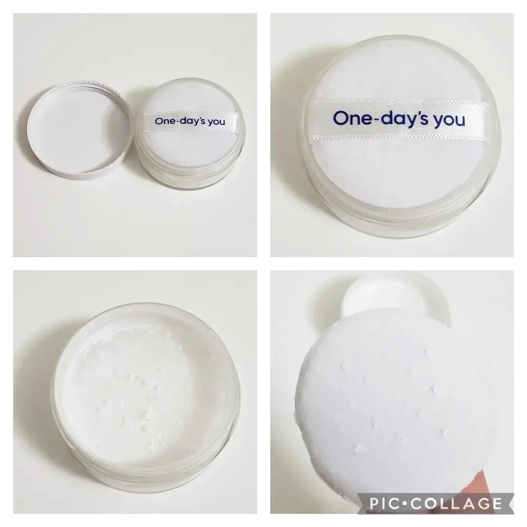 ポアセバムパウダー/One-day's you/ルースパウダーを使ったクチコミ(3枚目)