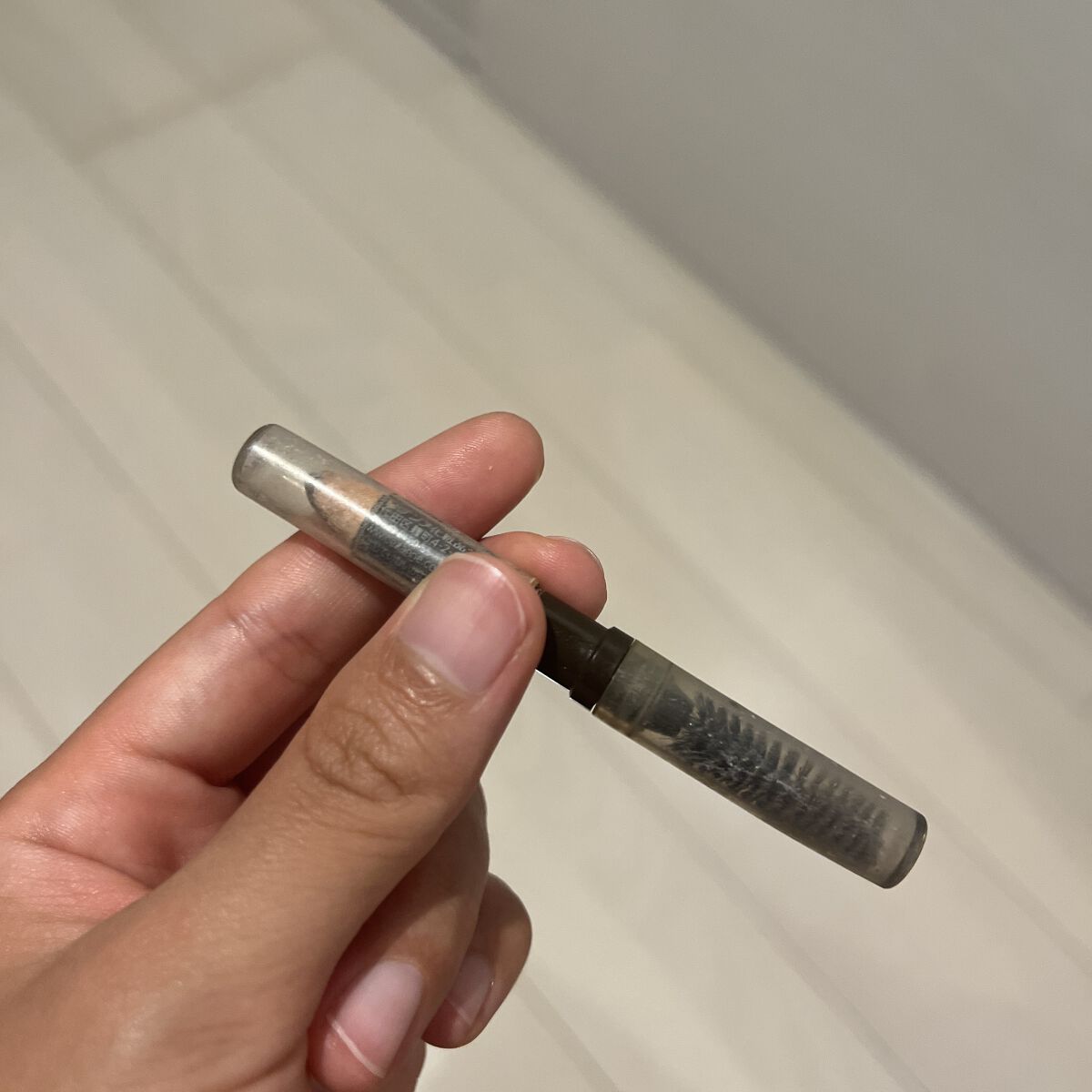 ブラシ付 アイブロウ 03 ナチュラルブラウン/CEZANNE/アイブロウペンシルを使ったクチコミ（1枚目）