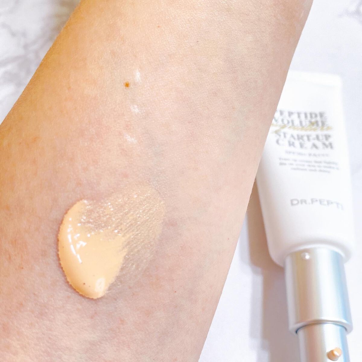 ペプチドボリュームシグネチャースタートアップクリーム/DR.PEPTI/化粧下地を使ったクチコミ(7枚目)