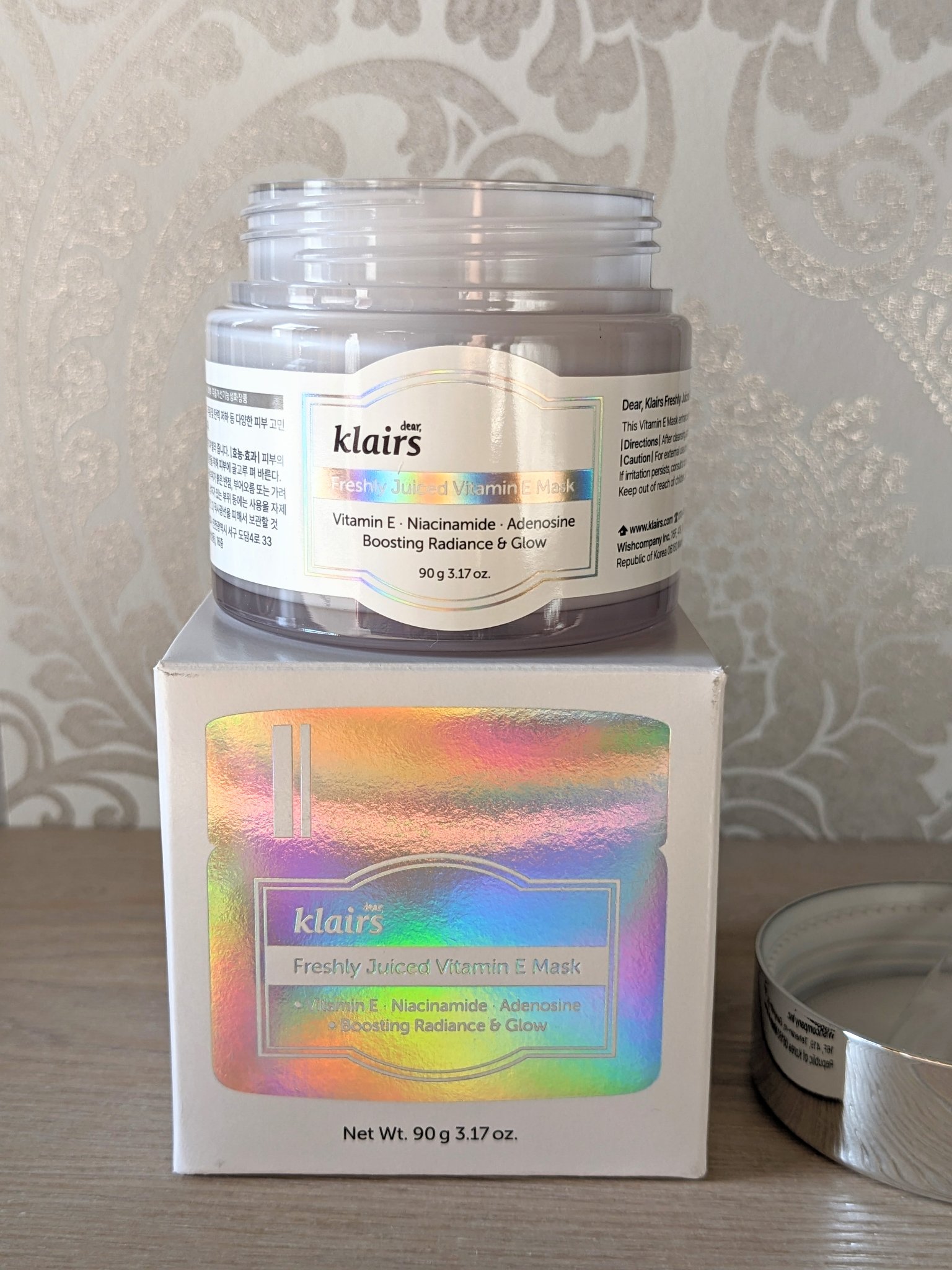 フレッシュリージュースドビタミンEマスク(90g)/Klairs/フェイスクリームを使ったクチコミ（3枚目）