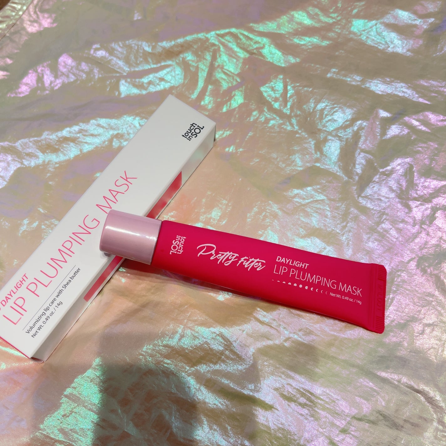 プリティーフィルターデイライトリッププランピングマスク/touch in SOL /リップマスクを使ったクチコミ(3枚目)